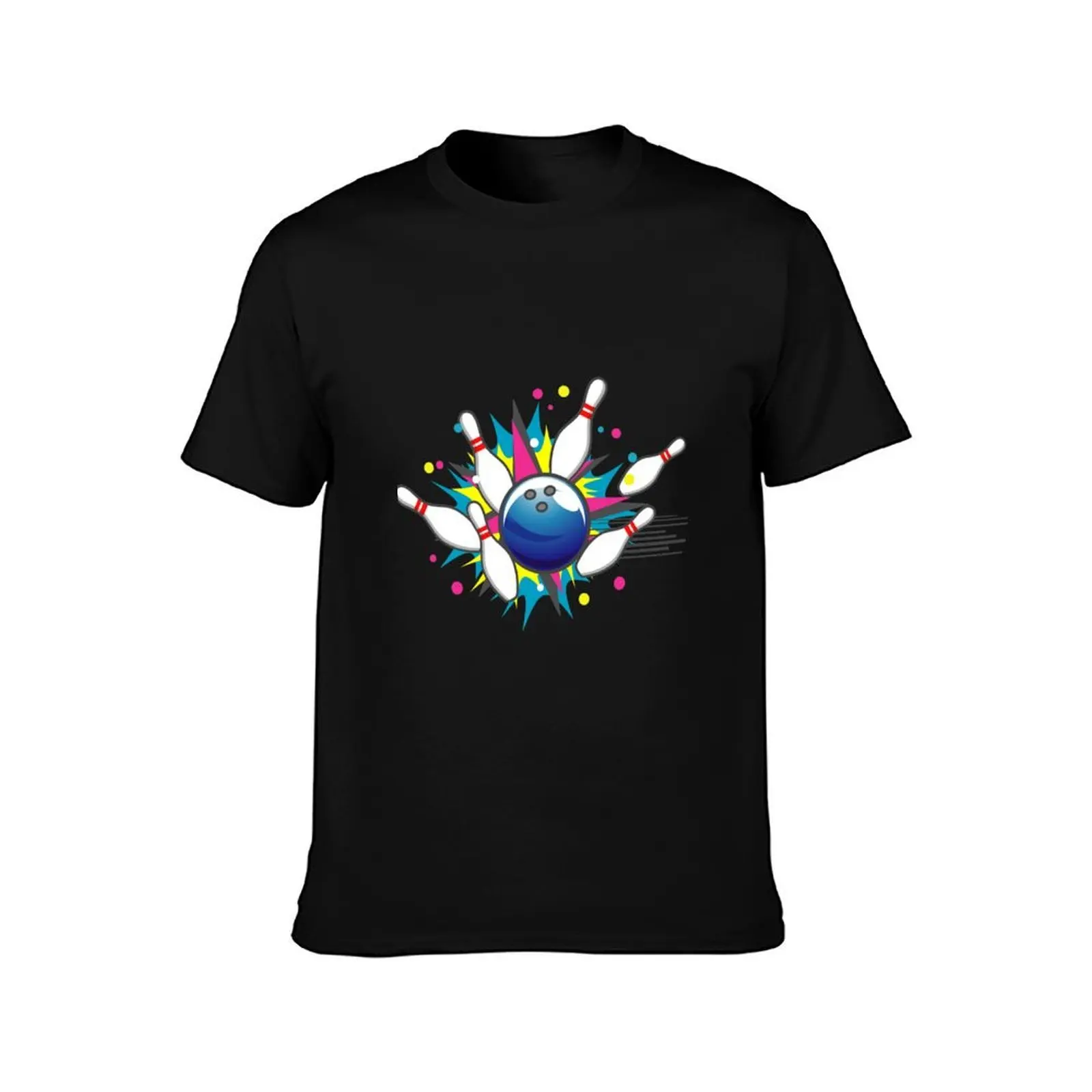 Ten Pin Bowling Strike! T-Shirt Lightweight Hiking T-Shirt view 2