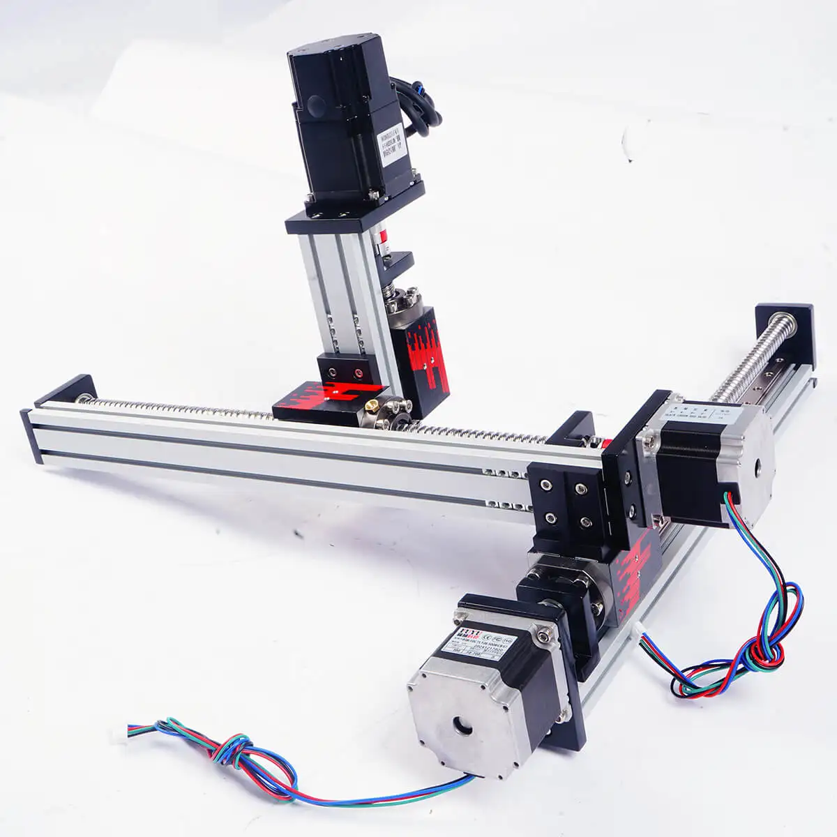 Motorized Aluminum Table Linear Motion Stage Ball Screw Actuator Vertical and Horizontal Positioning Guide System