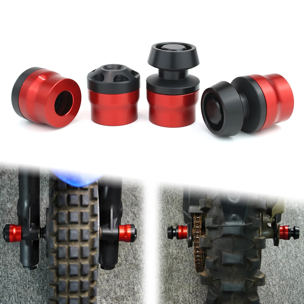 

Fit For Kawasaki NINJA 300 NINJA 400 NINJA 125R BX125 NINJA 250R EX250 Motorcycle Front or Rear Wheel Axle Fork Crash Sliders