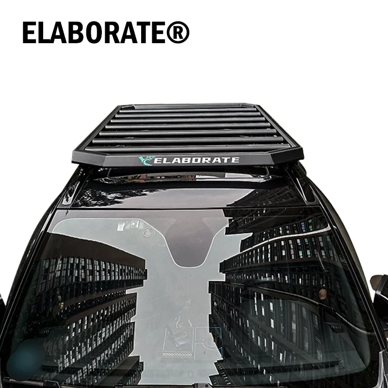 High Quality Aluminum 4x4 Cross Bar Frame Car Roof RackBasket for ford Rangerford Territory Roof Rackaluminum Rack for ford Van - view 5
