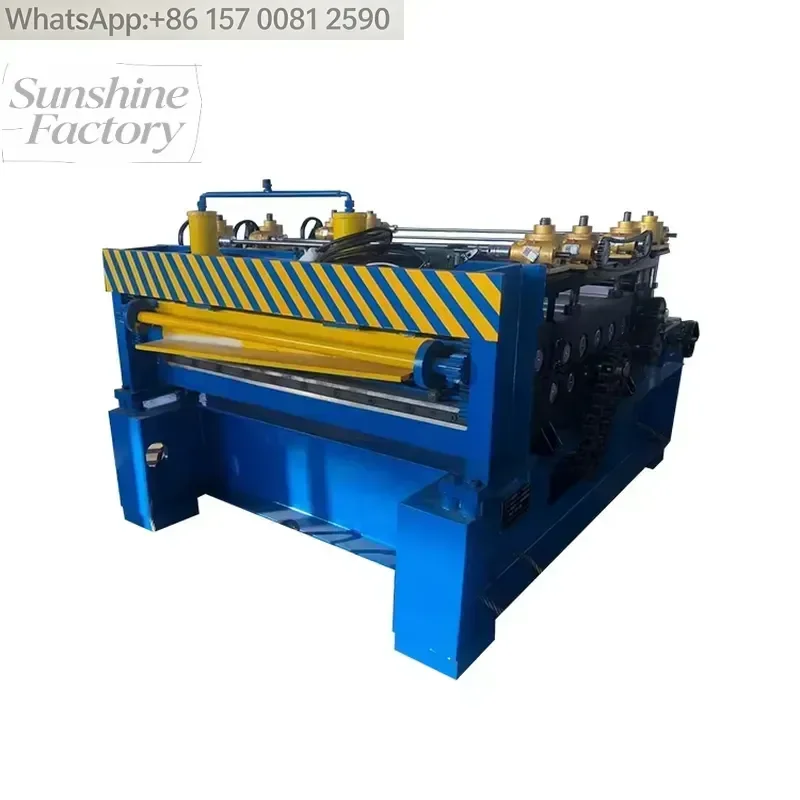 High Speed Steel Metal Sheet Strip Coil Shearing 0.3-1.2mm Slitting and Cut to Length Machine for Sale