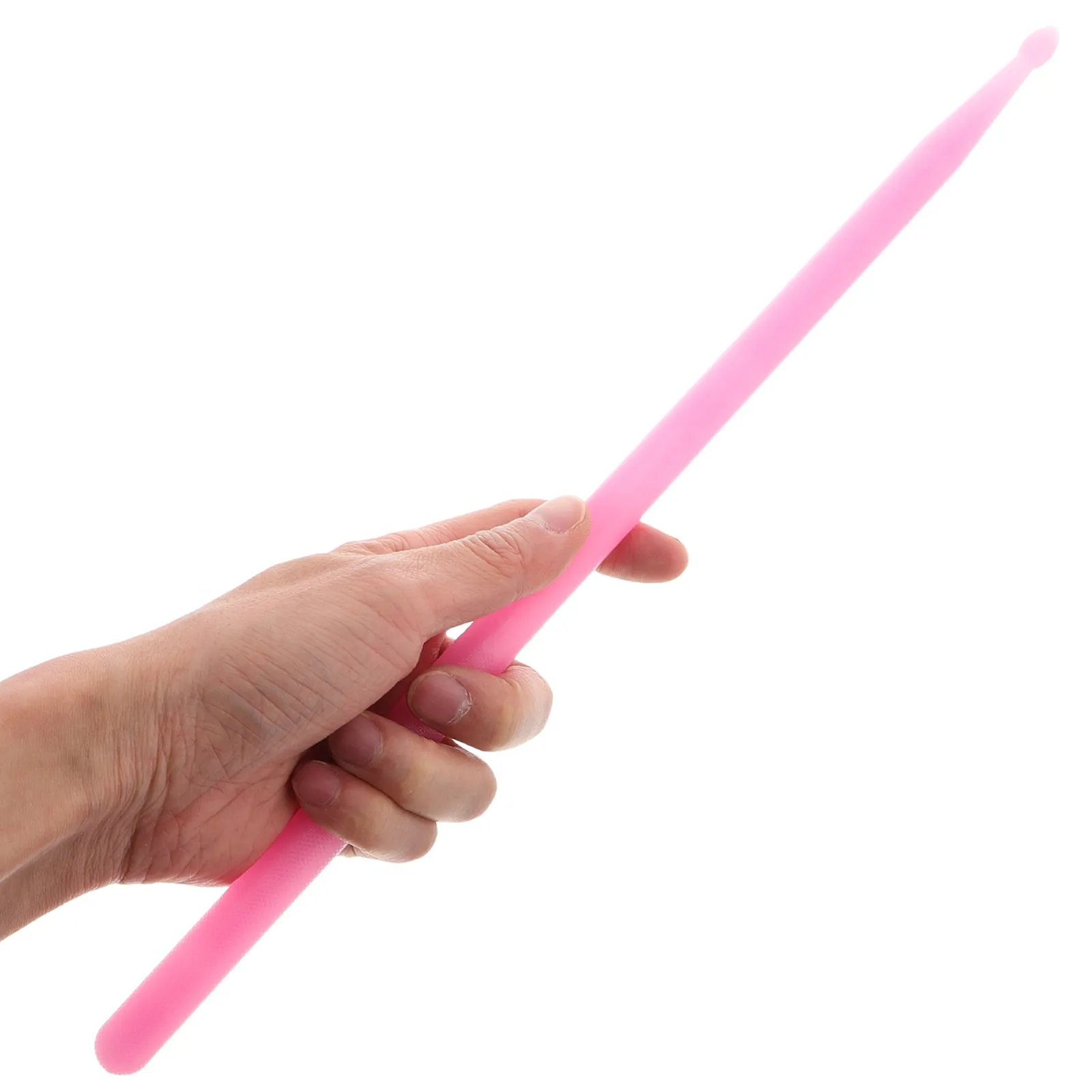 1 Par de Baquetas Fluorescentes de Nylon Luminosas para Batería Electrónica, Kits de Batería de Jazz, Batería de Marcha y Percusión - ¡Geniales!