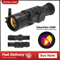 GTGUARD CleaView X350 Thermal Imaging Monocular Riflescope 4 Digital Zoom 384*288 Multiple Scenes IP67 35mm Night-Vision Scope