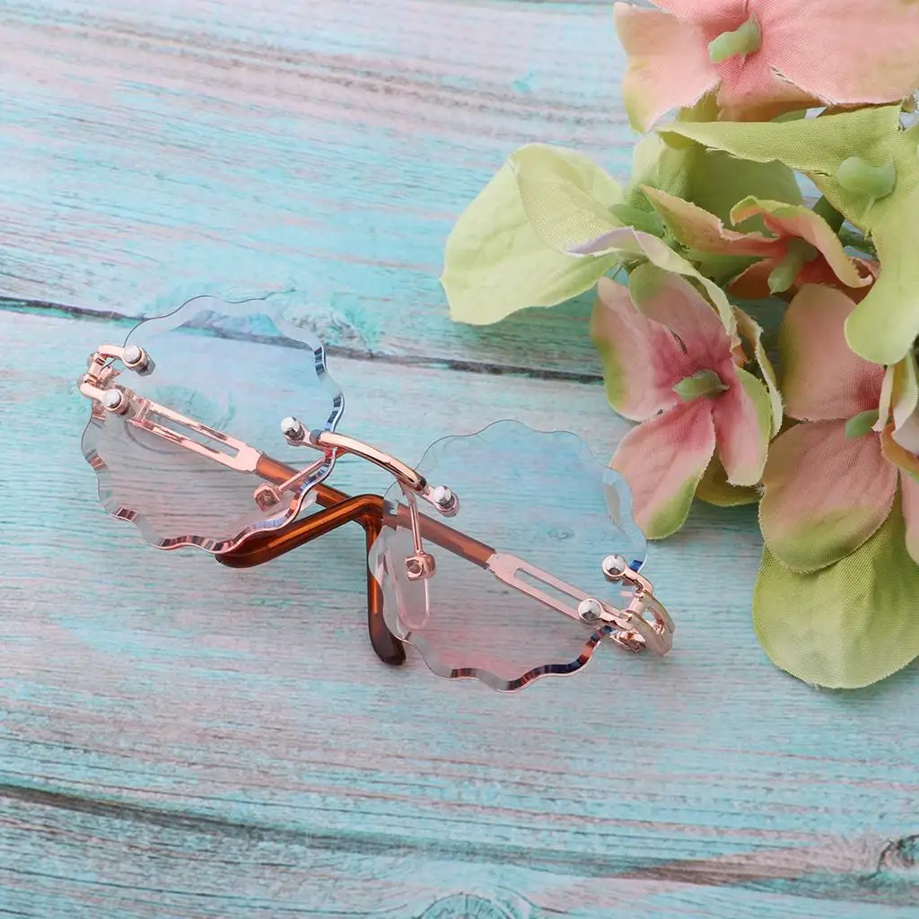 

12inch Doll Eye Glasses Metal Fashion Accessory for Blythe Dolls and 1 6 Scale Doll House Accessories