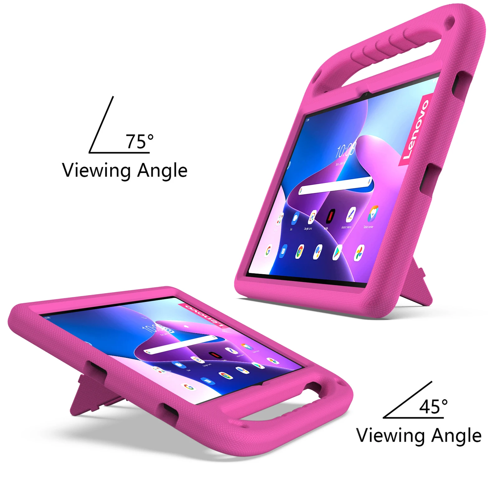 Tablet Case for Lenovo Tab Tablet 10.1 2025 P11 TB-J606F M10 Plus 3rd Gen 10.6