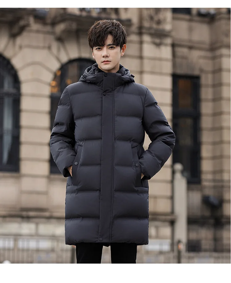 Canada New Style Men's Down Coats Parkas Hooded Winter Jacket Man White Goose Down Jacket Padded Puffer Jackets Padding HXY53211