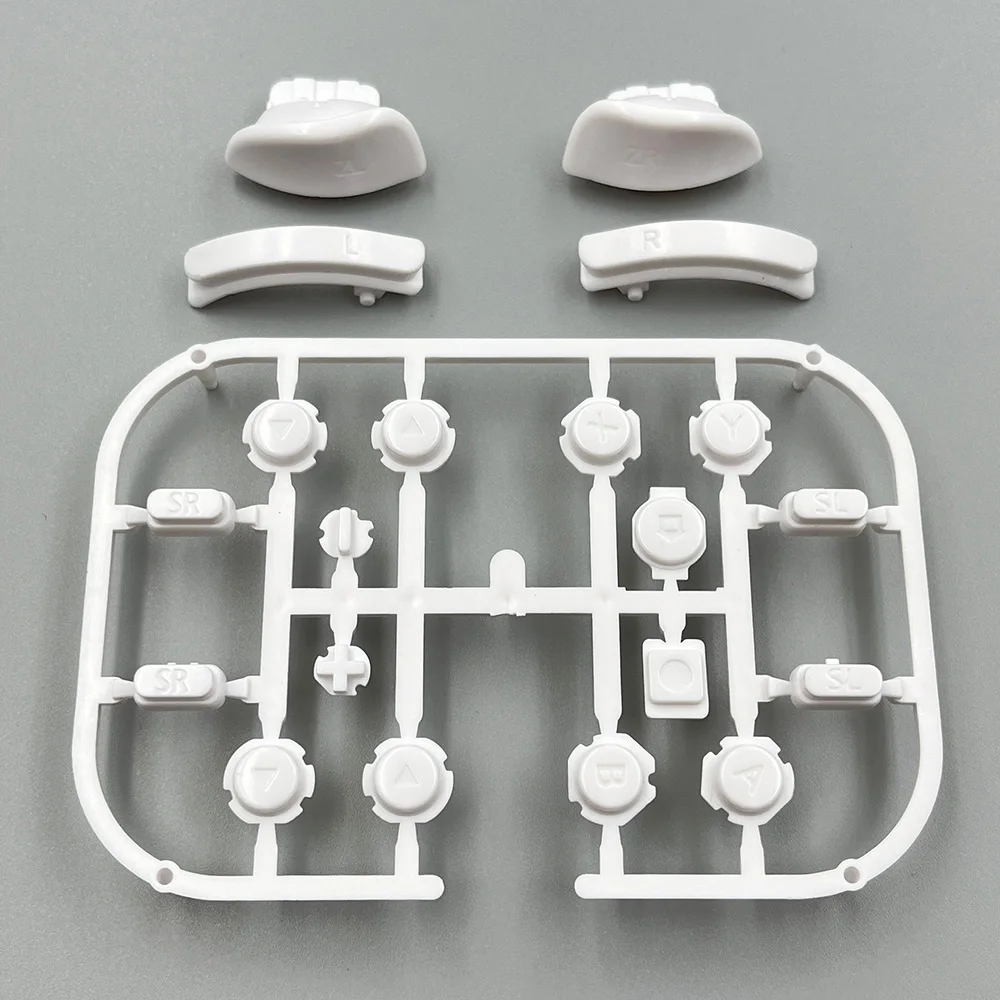 مجموعة مفاتيح كاملة لمفتاح نيتنيدو ، Oled Joy-Con ، ABXY ، SL ، SR ، مجموعة واحدة