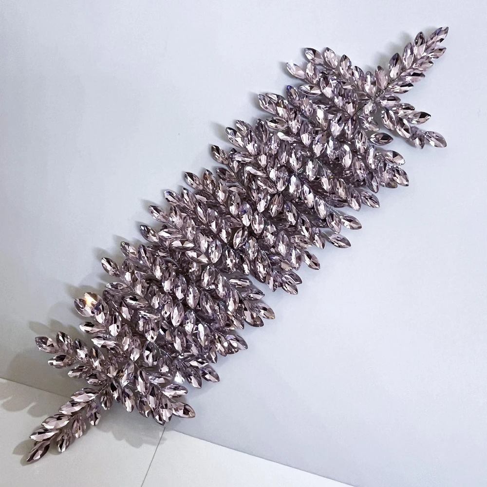 DZ005 Luxury Crystal Wedding Headband Vintage Bridal Headdress Handmade Party Headpiece Rhinestones Party Headdress Tiara