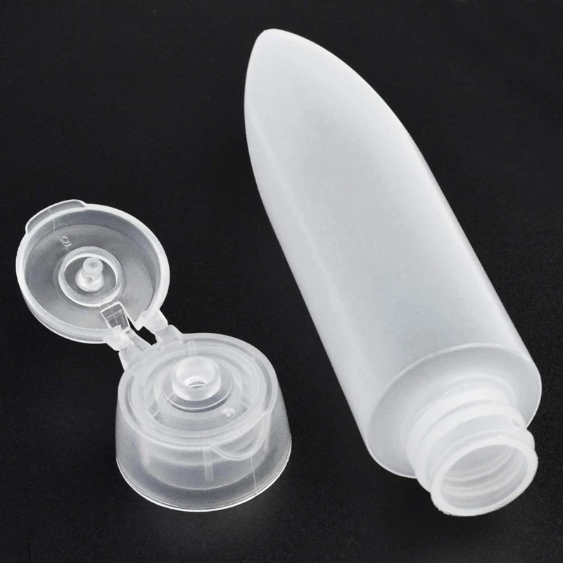 ГОРЯЧАЯ! 18 упаковок, пластиковые распределительные бутылки для путешествий, контейнеры для туалетных принадлежностей 30 мл/1 унция, герметичные дорожные контейнеры с откидными крышками