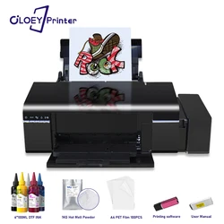 L805 DTF Printer impresora DTF a4 Direct to Film Cloths Printing Machine Heat Transfer dtf Printer For T-shirt Hoodies Fabric