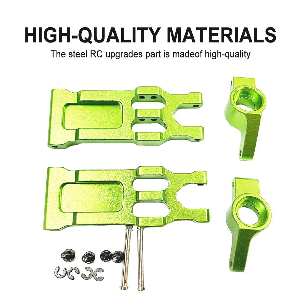 

4pcs Aluminum Alloy 1/18 Rear Lower Suspension Arm For HBX 18859E 18858E 18857E RC Car Part RC Car Accessories