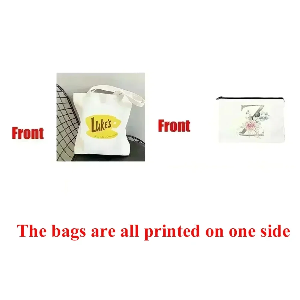 حقيبة كتف قماشية ذات طابع نباتي حيوي، حقيبة تسوق متينة بنمط نباتات شخصية إبداعية للنساء المراهقات #4