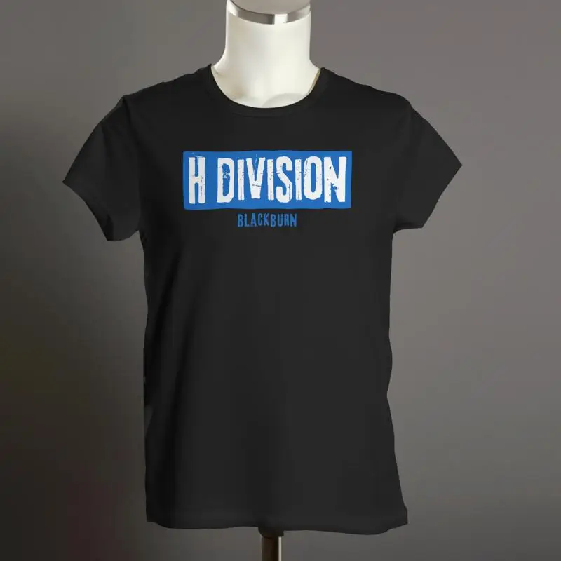 

H DIVISION T Shirt Blackburn Rovers Fans Hooligans Organic Punk