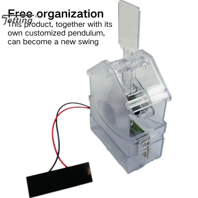 Electric Left Right Wave Shake Display Support Showing Rack Sign Advertising Solar Energy Battery Adhesive Tape Automatically