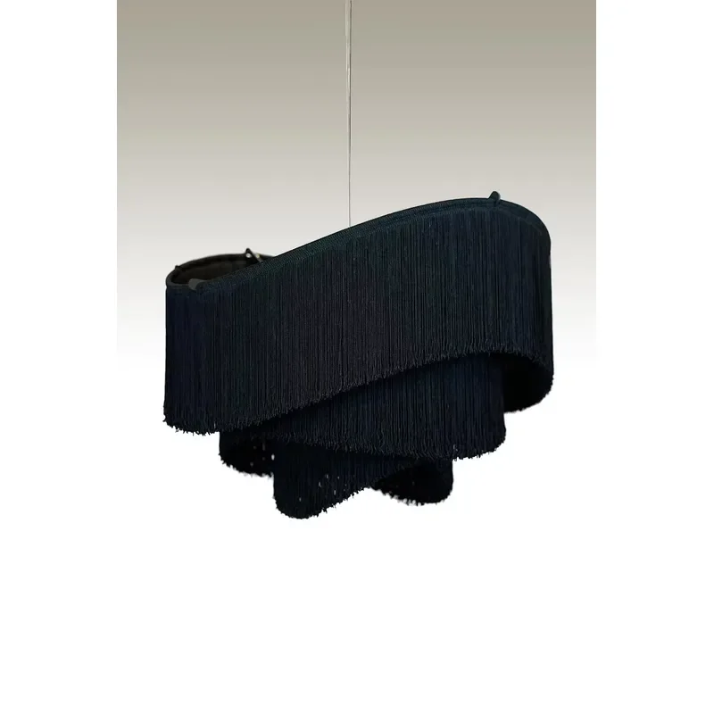 Hanging Light Lamp Gold Steel Braided Rope Modern Ring Round for Kitchen Island Restaurant Art Lighting Pendant Light
