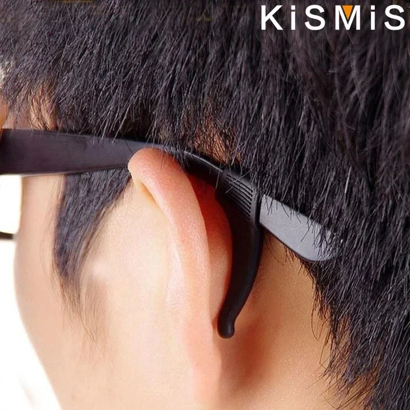 5 Pairs Silicone Glasses Ear Hooks Anti Slip Eyeglass Temple Tips Holder for Men Women Kids Accessories image 4
