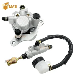 MATI Rear Brake Caliper & Master Cylinder for Yamaha YZ85 YZ80 1993-2022 5PA-2580W-00-00 4ES-2580W-00-00 4ES-2583V-00-00 Caliper