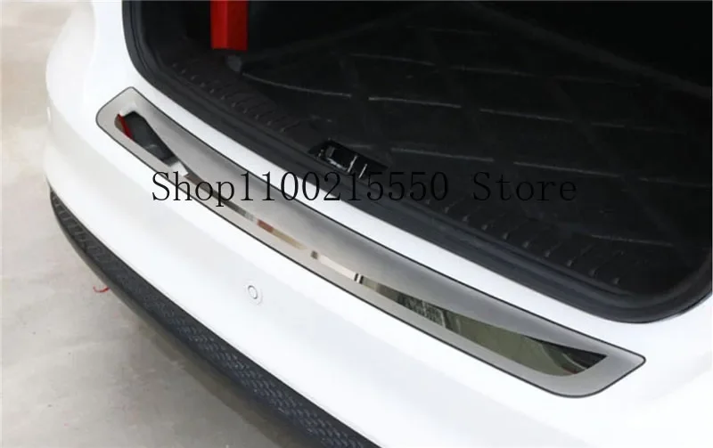 Stainless steel Rear Bumper Protector Deck Step Panel Boot Cover Fit For Toyota Corolla E170 2014 -2018 Sill Plate Trunk Trim