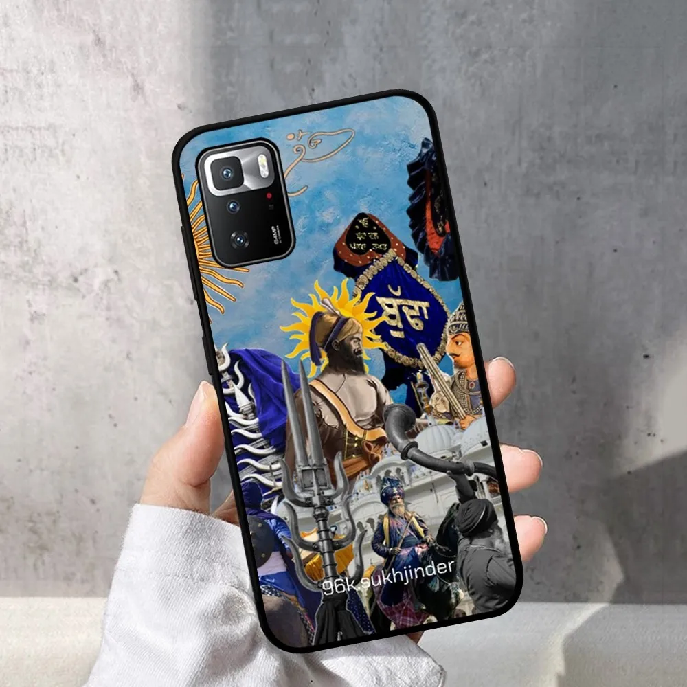 Nihang Singh Sikh Warrior Phone Case For Redmi Note 4 X 5 A 6 7 8 T 9 9S 10 11 11S 11Epro Poco M3 pro