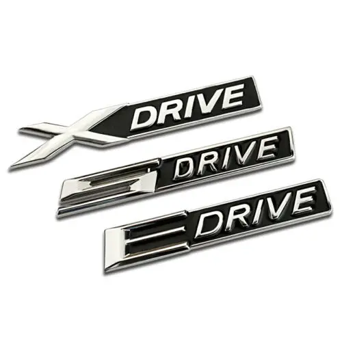 

1pc X DRIVE/S DRIVE/E DRIVE Logo Stickers Emblem Badge for X1 X3 X5 X6 320 325 330 335 420 425 430 435 Accessories