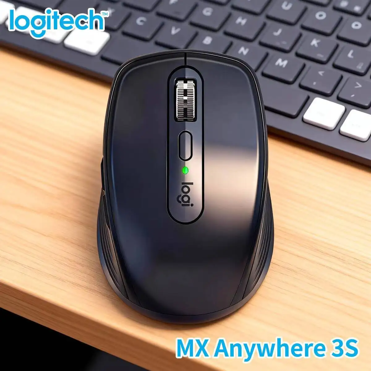 

Logitech Master Series MX Anywhere 3S Bluetooth Беспроводная бесшумная мышь Мягкий звук Офисный женский планшет