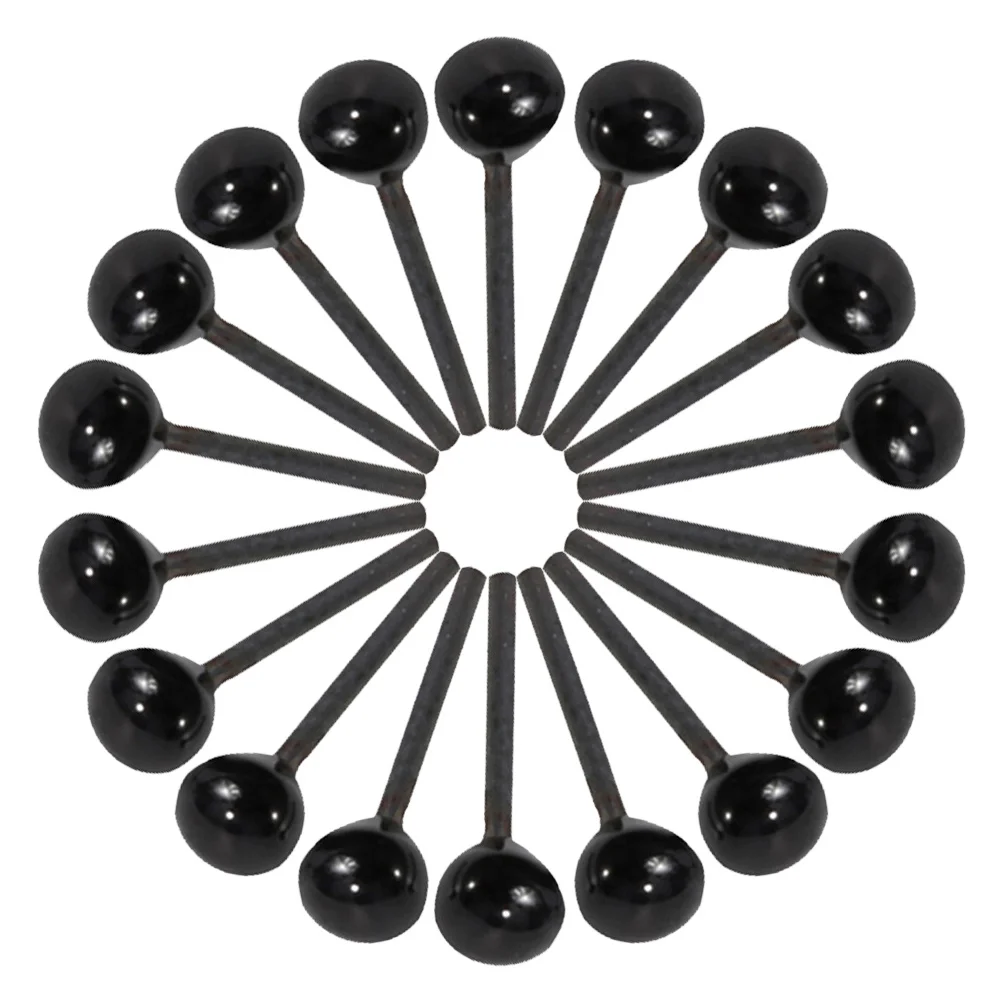 

50Pairs Black Safety Eyes Glass Eye 2mm for DIY Animal Crafts Scrapbooking Handmade School Classroom Projects Glass Eyes