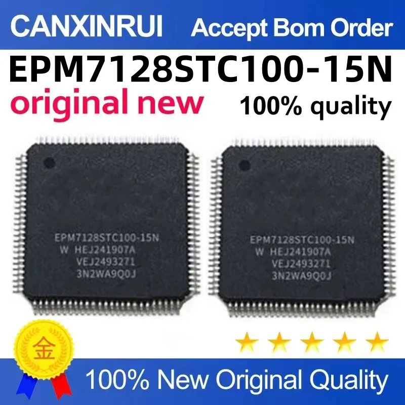 

New original EPM7128STC100-15N EPM7128 TQFP100 package IC chip