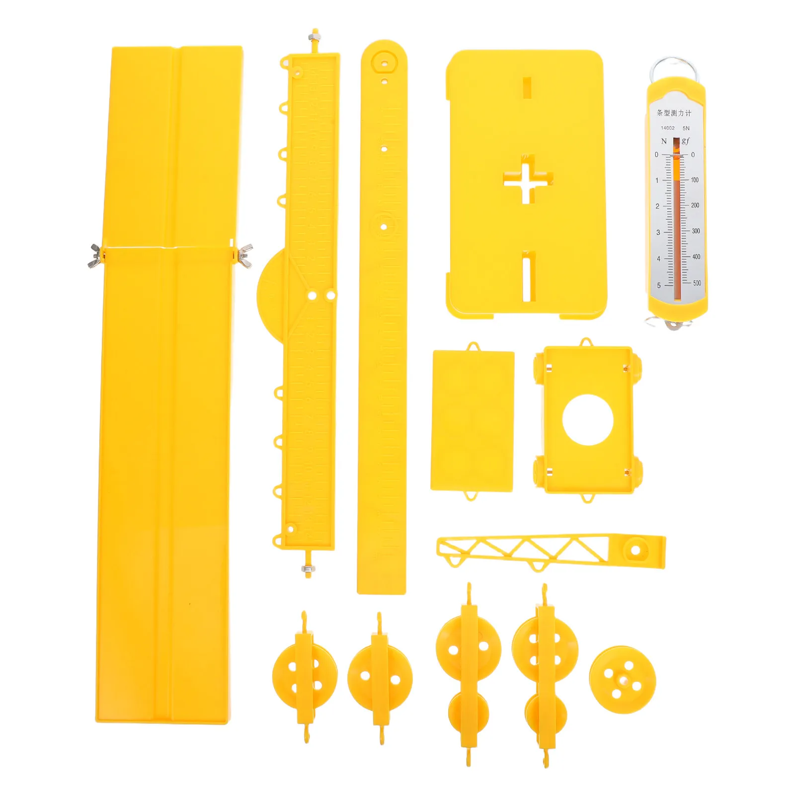 Physics Mechanics Exploration Pulley Group Kit High Precision for Classroom Physics Experiments Educational Scientific Teaching