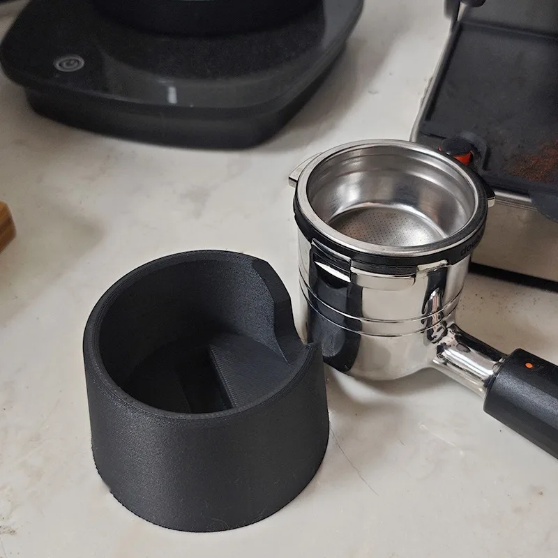 

Suitable for ES601 655 701 easy to install coffee portable filter holder with anti slip base coffee accessories