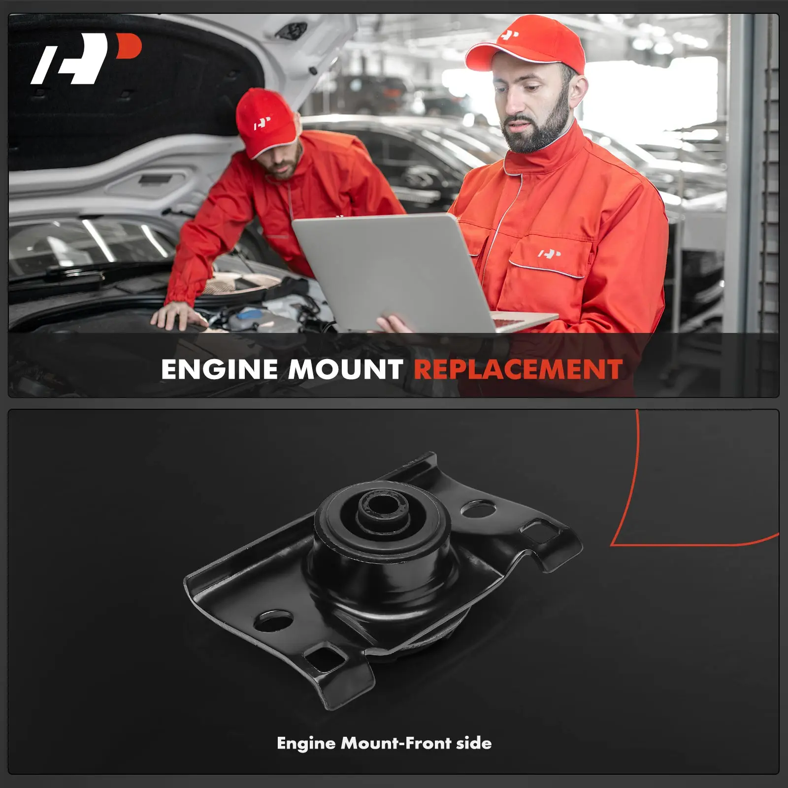 A-Premium Front LH or RH Engine Motor Mount for Nissan Pathfinder 2008-2012 Titan 2004-2015 Armada 2005-2015 NV2500 2012-2018