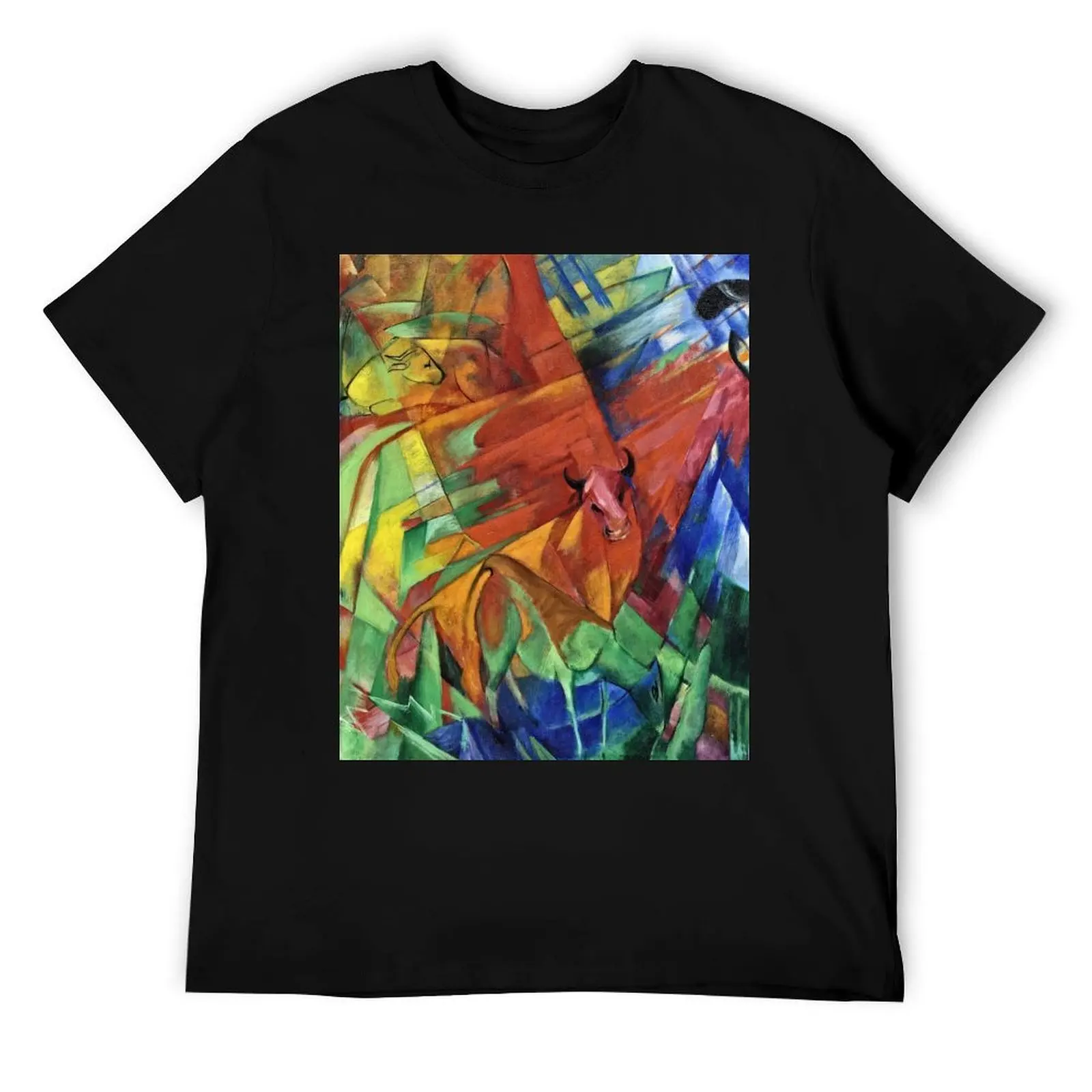 

Franz Marc - Animals In A Landscape T-Shirt man t shirts for men casual mens graphic t shirts man t shirt luxury T-Shirt