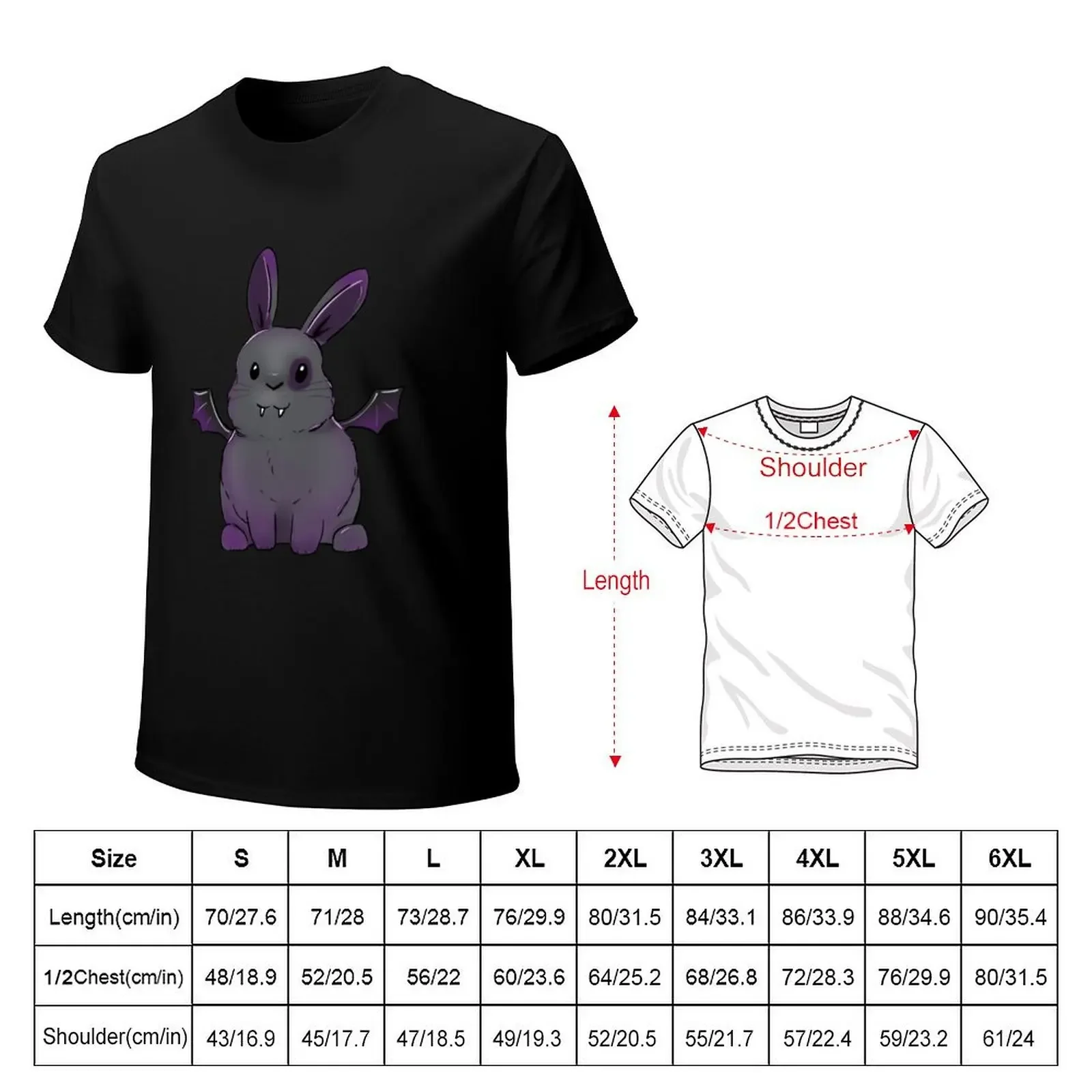 Hector the spooky bunny T-Shirt graphic t shirt vintage blanks mens t shirts