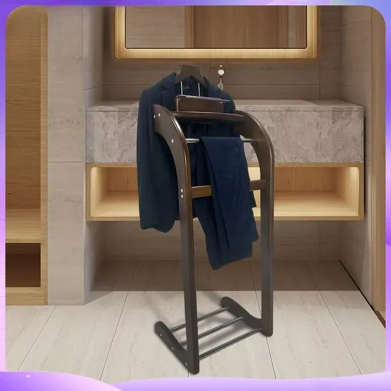 Floor to Ceiling Coat Rack Heavy Duty Tension Pole Hanger Stand for Bedroom Living Room Hotel Simple Modern Clothes Hat Bag