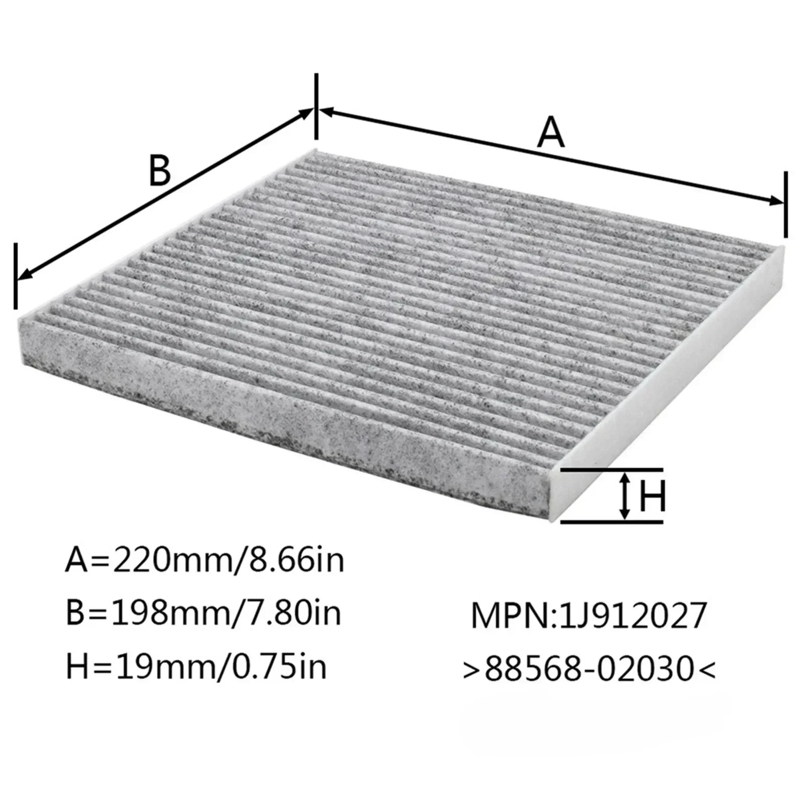 17801-22020 88568-02020 Combo Set Engine Cabin Pollen Air Filter For Toyota Matrix Corolla L4 1.8L 2003 2004 2005 2006 2007 2008