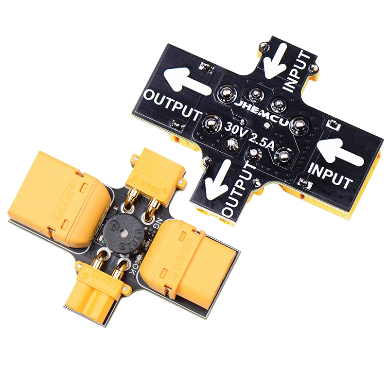 JHEMCU XT30 XT60 Fuse Plug Anti-Short Circuit Protection Connector for RC FPV Drone