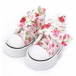 Blyth-zapatos de lona para muñecas Blythe OB24 BJD 3,5, calzado Floral de 1/8 cm, accesorios KPOP para muñecas EXO de 15cm