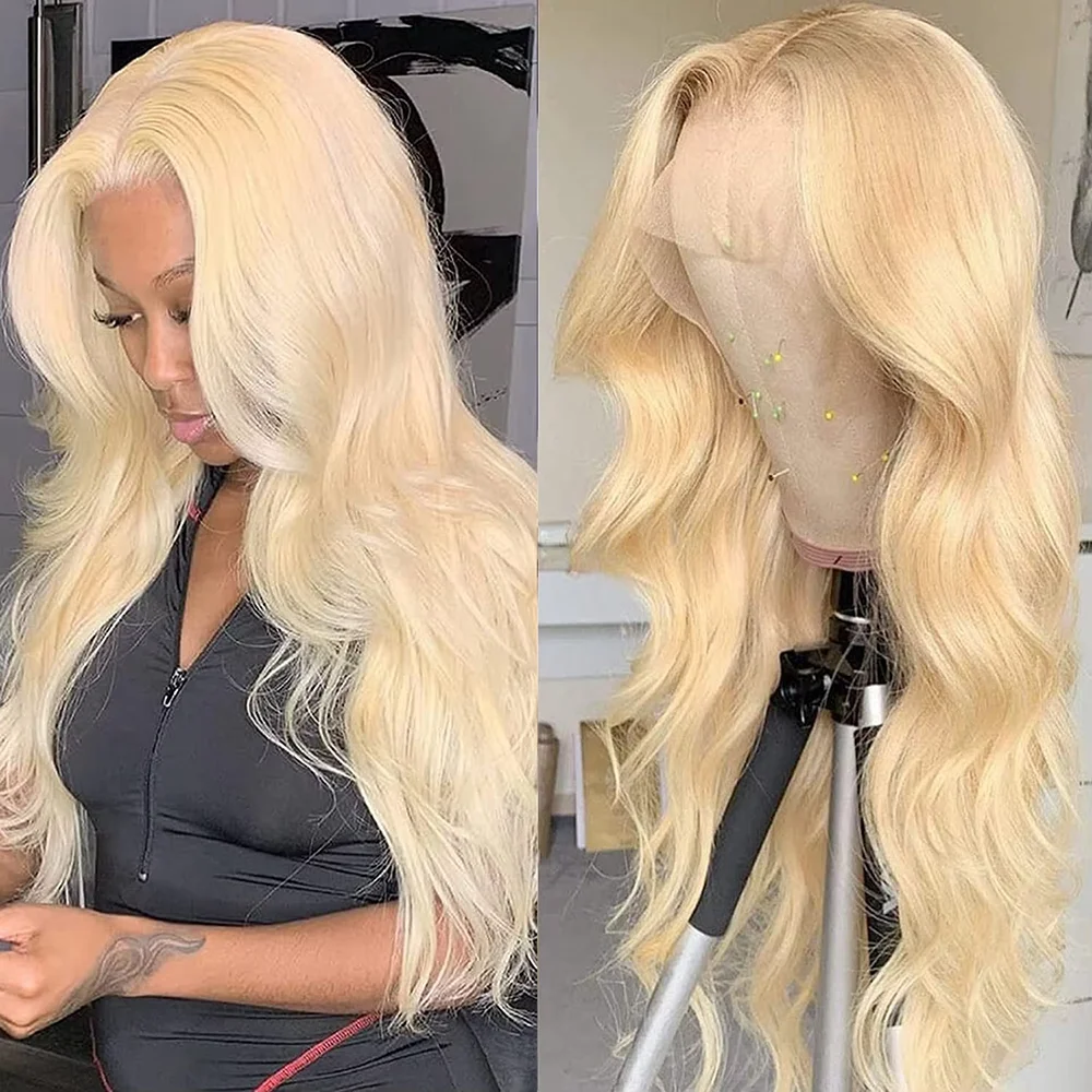 

30 42 Inch HD Transparent 13x6 Lace Frontal Wigs Human Hair Brazilian 200 Density Body Wave 13x4 Honey Blonde 613 Lace Front Wig