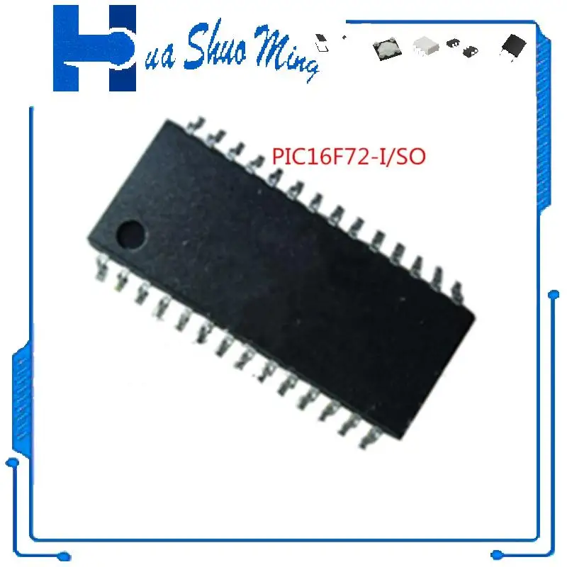 

5PCS/LOT PIC16F72-I/SO PIC16F72 16F72 SOP28