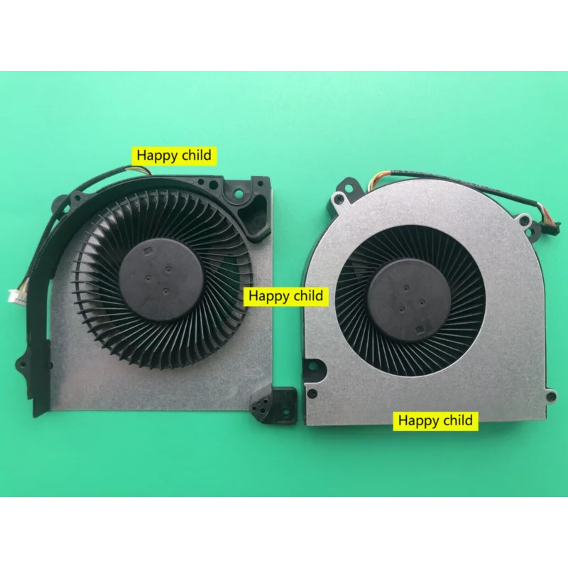 Оригинальный охлаждающий вентилятор для процессора CLEVO NH55AC, графического процессора R L