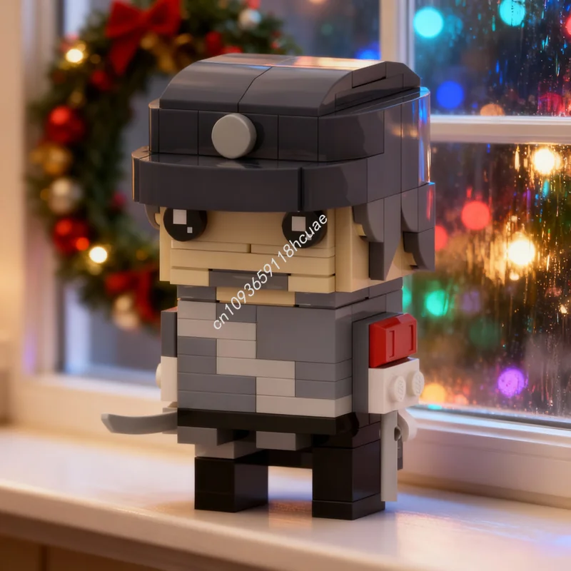 ตัวต่อ MOC Brickheadz จุนเปย ไอโอริ บล็อกตัวต่อ Persona 3 Reload ของเล่นตัวต่อ ของขวัญคริสต์มาส ของเล่นก่อสร้าง ของขวัญวันเกิด 154 ชิ้น