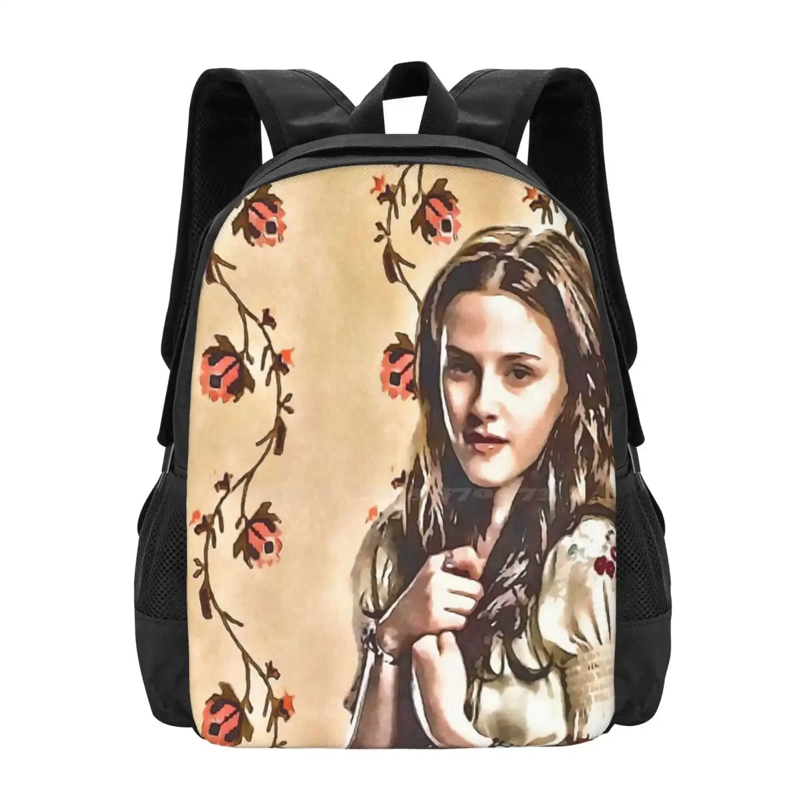 

Bella Bloom Hot Sale Schoolbag Backpack Fashion Bags Twilight Saga Bella Swan