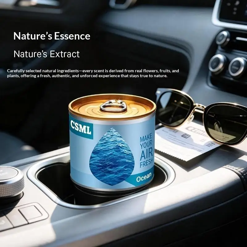 Leakproof Solid Car Air Freshener Long Lasting Essential Oil Scent Eliminator for Auto Home Closet Wardrobe Deodorant