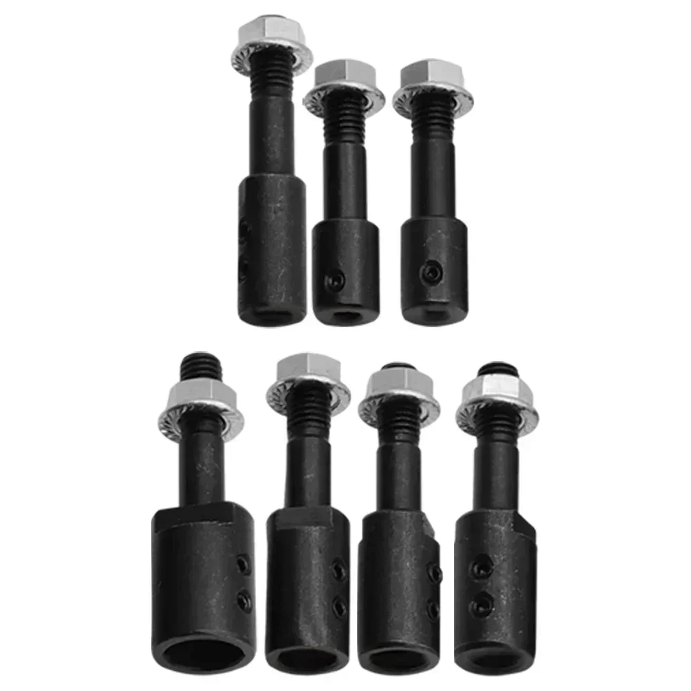 Pratico adattatore per mandrino adattatore per lucidatura 1 set motore ad albero da 5-16 mm nero per smerigliatura adattatore per mandrino per lucidatura