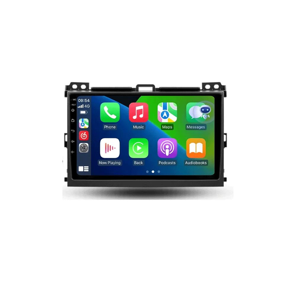 Android 16 autoradio voor Toyota Land Cruiser Prado 120 3 III voor Lexus GX470 GX 470 J120 2002 - 2009 Multimedia Videospeler - afbeelding 2