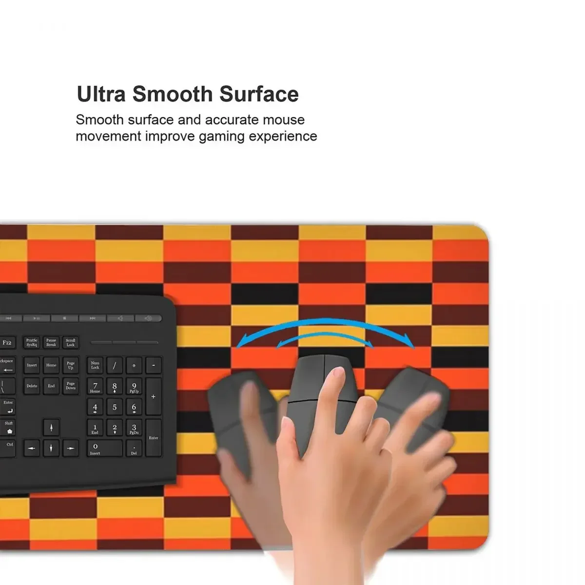 London Underground Train Seat Cover Large Mouse Pad Computer Keyboard Mouse Mat Gaming PC Laptop Desk Mat Office Table Mats