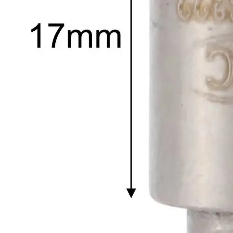 Steel Ball Indenter For Rockwell For HRC Hardness Tester 120 Degree Cone 27mm Length Metal Steel Detection Tool