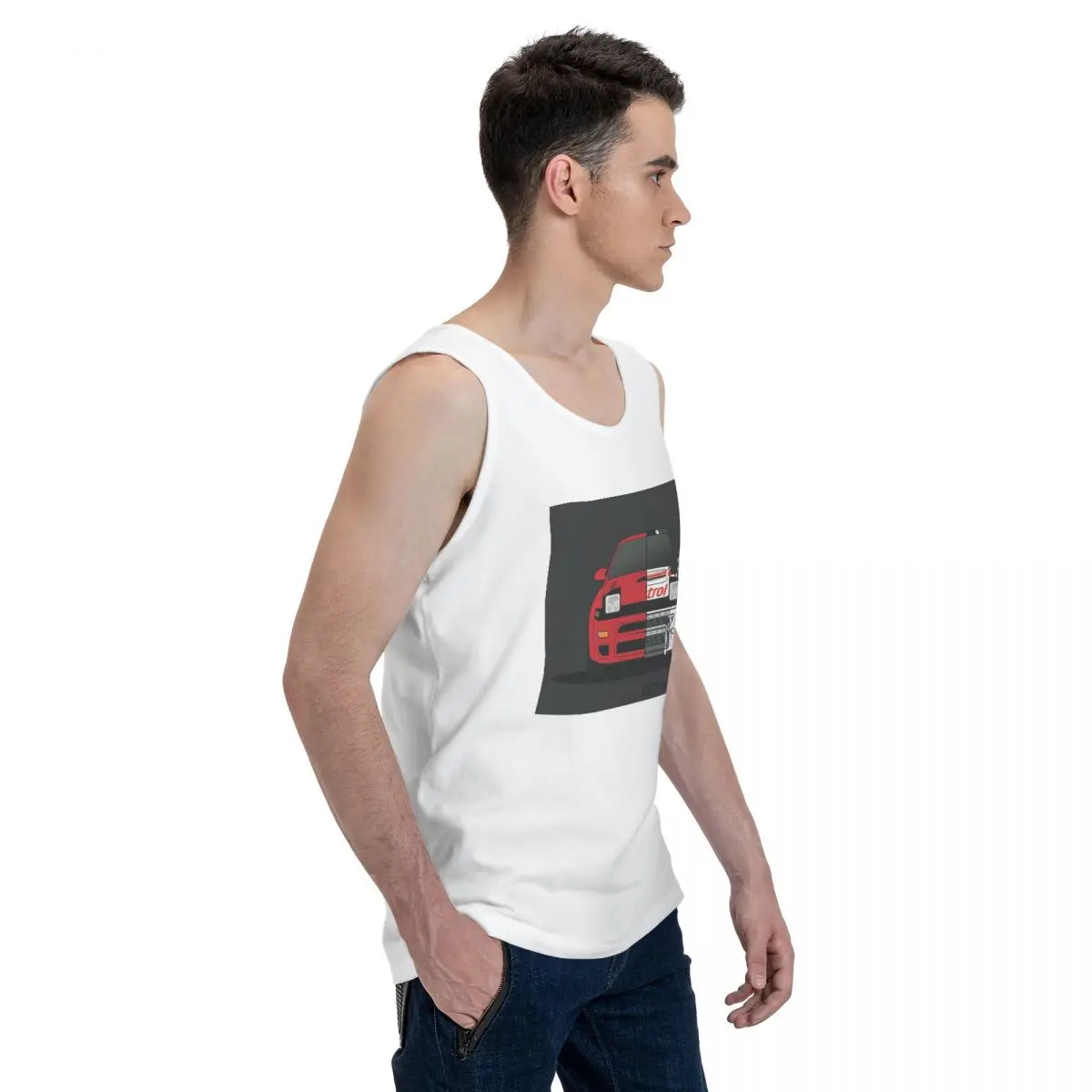 Celica Gt-Four Alltrac All Trac Awd Rally Raid 100% Cotton Men's Sweatshirt Vest Sleeveless Clothing Tees Men Tank Tops T-shirt