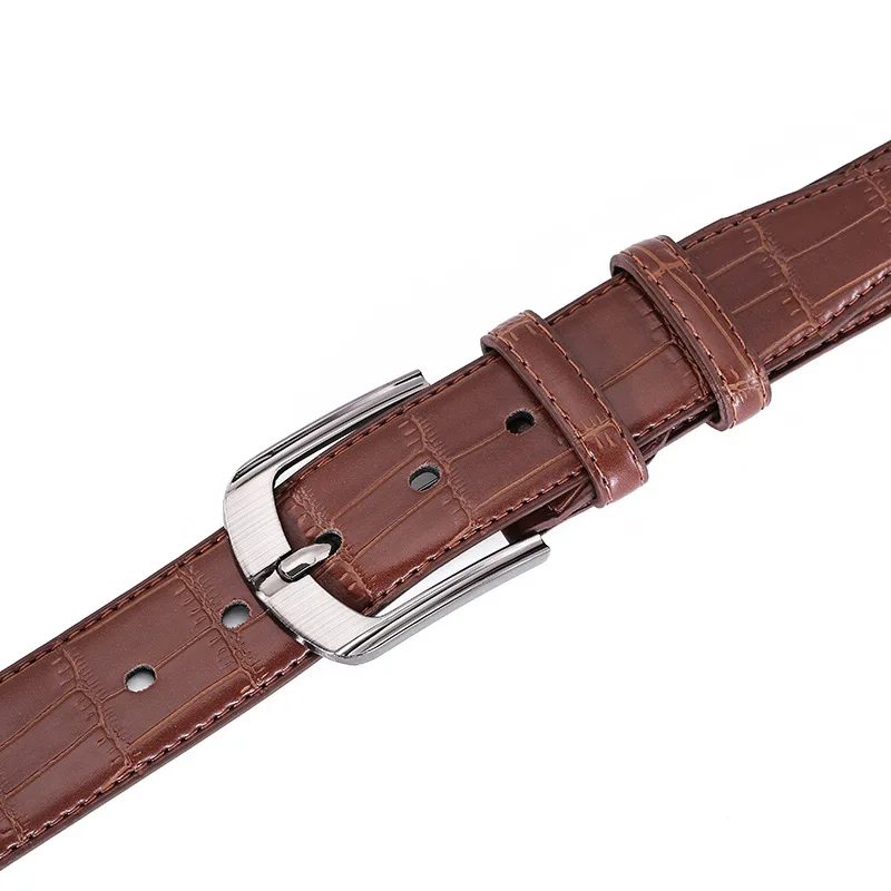 Männer Automatische Schnalle Gürtel Keine Schnalle Gürtel Marke Gürtel Männer Hohe Qualität Männlich Echte Strap Jeans Gürtel 3,7 cm gürtel – Detail 5