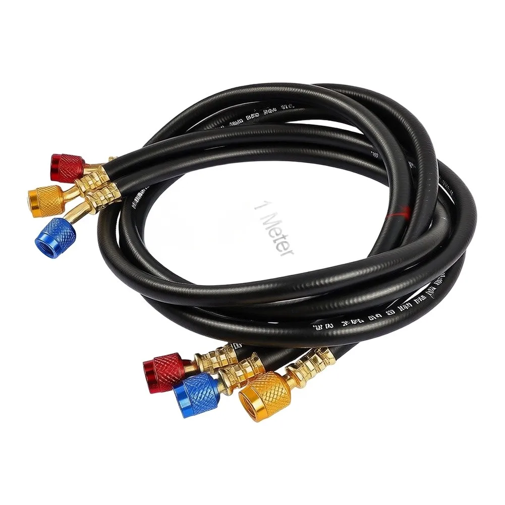 High Pressure Hose Charging Hose 1 Meter Length 1 4 Inch Threaded Connection 4000 PSI Burst Pressure 800 PSI Working Pressure