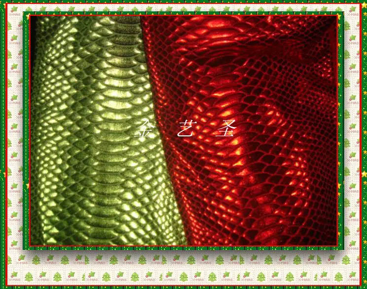 Four sided elastic filament licra spandex bronzing fabric, dance and gymnastic clothing fabric pattern (snake skin pattern)